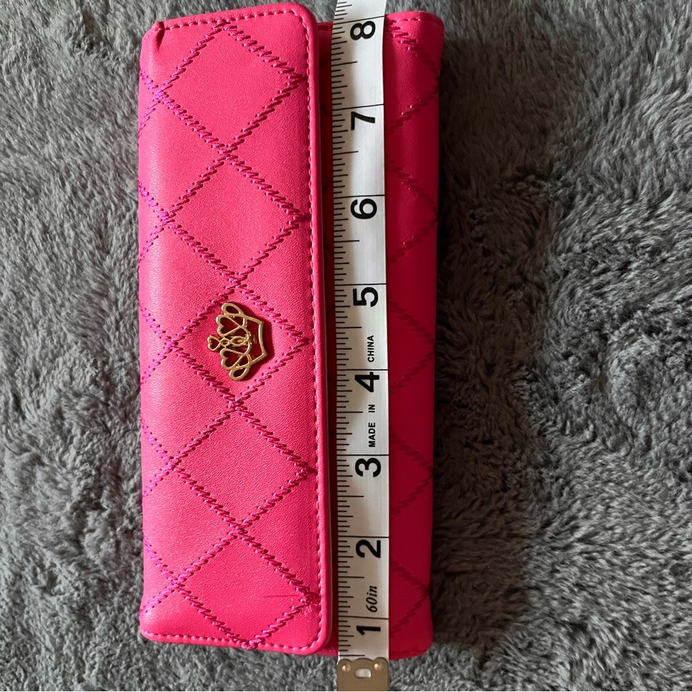 Unk Pink Quilted Women's Wallet